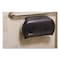 San Jamar Twin 9" Jumbo Tissue Dispenser, 19 x 5 1/4 x 12, Transparent Black Pearl R4000TBK - alternate 6